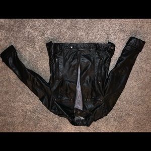Leather jacket medium